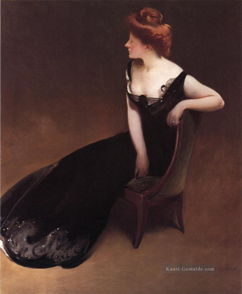 Porträt von Frau V Frau Herman Duryea John White Alexander Ölgemälde